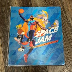 SPACE JAM tune squad 90's 3 ring binder LeBron James NBA basketball sports